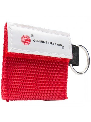 Mini Carrying Case with Key Ring & CPR Barrier
