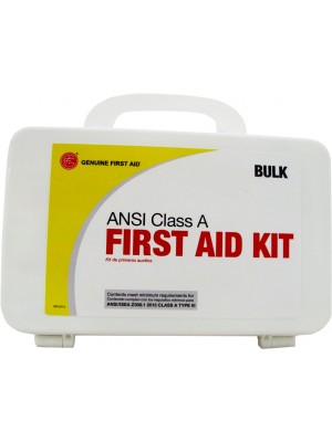 25 Person ANSI Class A Bulk Plastic First Aid Kit