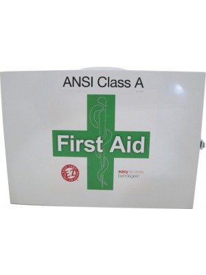 FIRST AID CAB CLASS A+ 2 SHELF Two Shelf First Aid Station ANSI Class A+