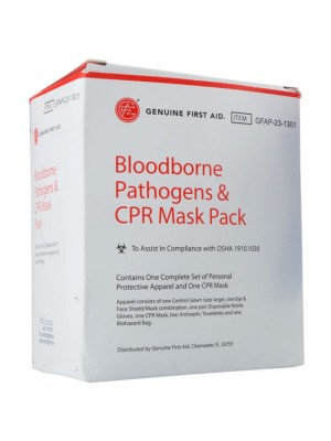 Bloodborne Pathogens & CPR Mask Pack
