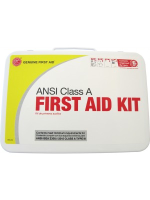 Class A 25 Person 2015 "Easy Care" ANSI First Aid Kit Metal