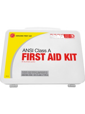 Class A 25 Person 2015 "Easy Care" ANSI First Aid Kit Plastic