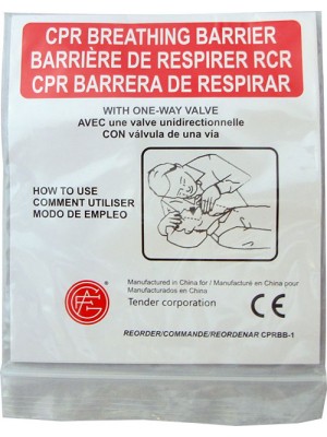 CPR Face Shield with Oneway Valve