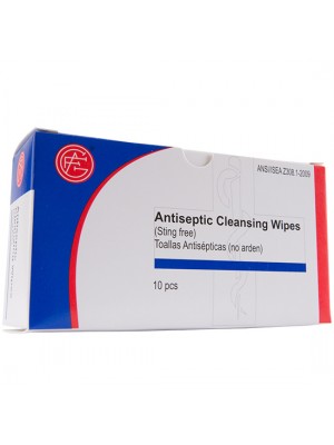 Antiseptic Wipes, 10 pieces/box