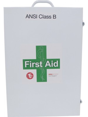ANSI Class B 4 Shelf First Aid Station