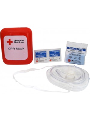Portable CPR Mask with Hard Case