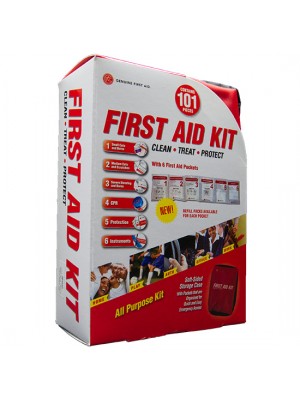101 Piece Soft Sided First Aid Kit