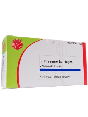 Pressure Bandage, 3” x 3”