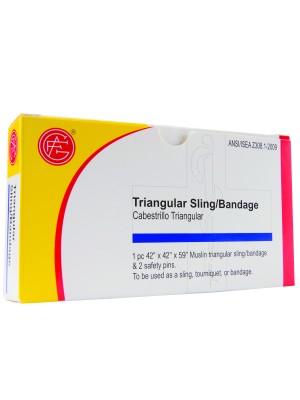 Unitized Triangular Non-Woven Bandage