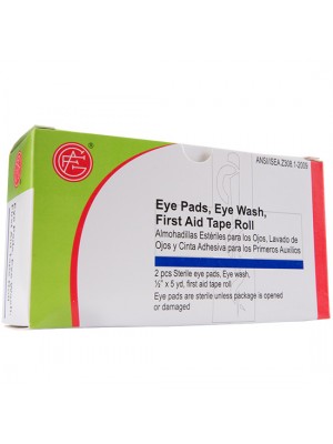 Eye Pad, 1 unit, Sterile Eye Pads, 2 pcs, Tape Roll