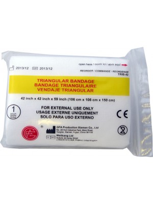 Triangular Bandage, 42" x 42" x59", 1 ea.