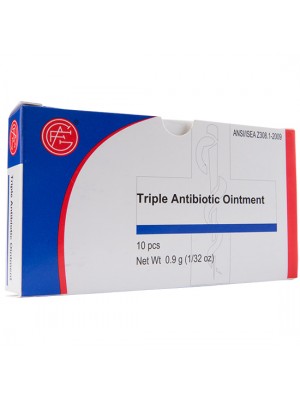 Triple Antibiotic Ointment, 0.9 gram, 